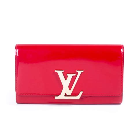 louis vuitton vernis louise clutch